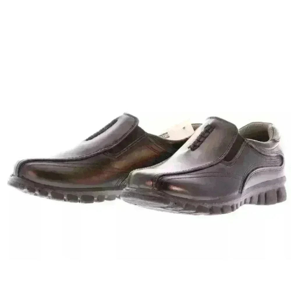 NEW NIB Deer Stags Sport Stags Little Boy's Stadium Slip On Shoe Black $40